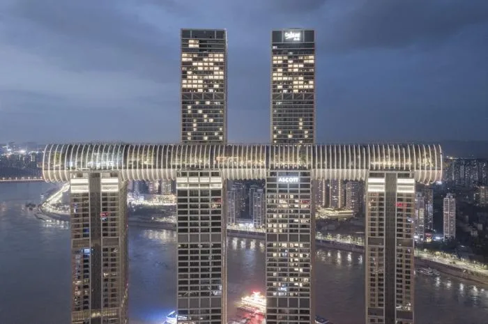 BIM建筑|城市封面级新地标——重庆来福士 / 萨夫迪建筑事务所