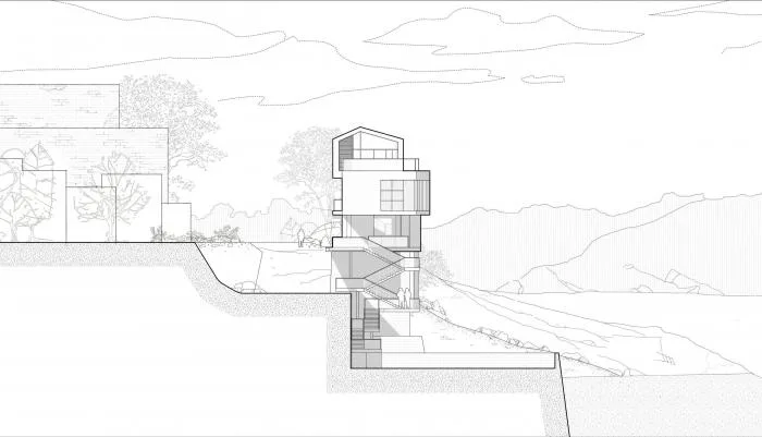 BIM建筑|陵江驿渡 · 三胜车渡服务站 / 悦集建筑设计事务所