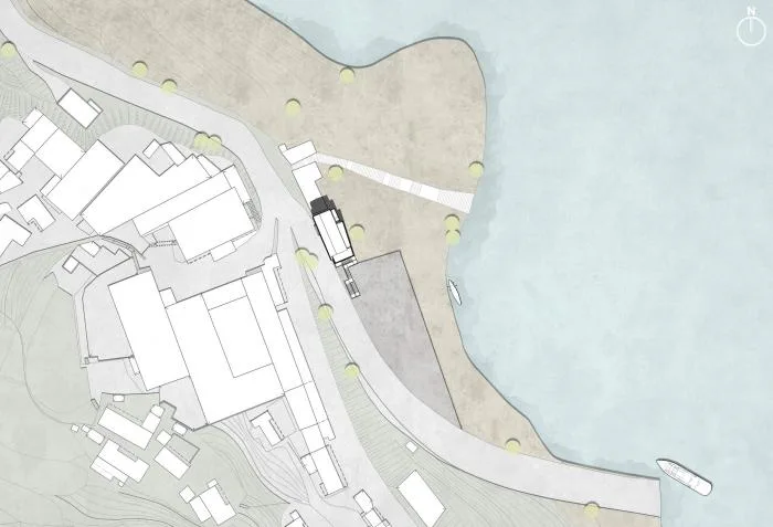 BIM建筑|陵江驿渡 · 三胜车渡服务站 / 悦集建筑设计事务所
