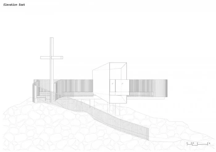 BIM建筑|奥茨山巅观景台 / noa*