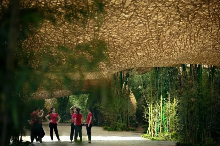 BIM建筑|竹林亭台楼阁 / 叙向建筑设计