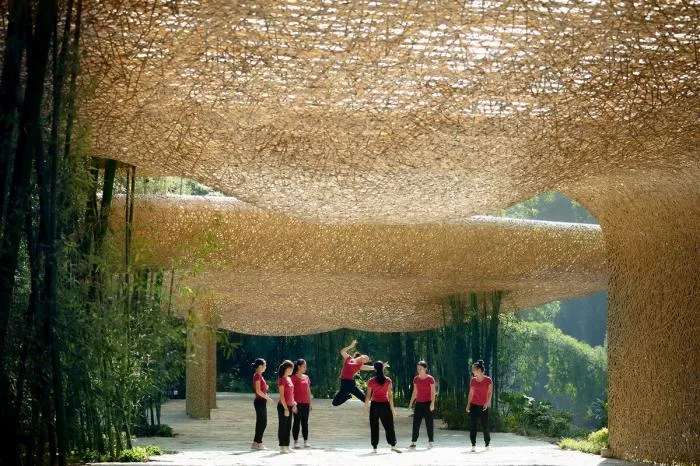 BIM建筑|竹林亭台楼阁 / 叙向建筑设计