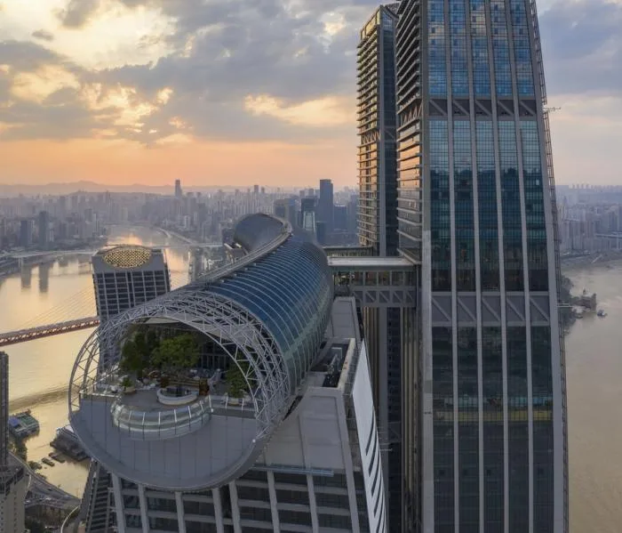 BIM建筑|城市封面级新地标——重庆来福士 / 萨夫迪建筑事务所