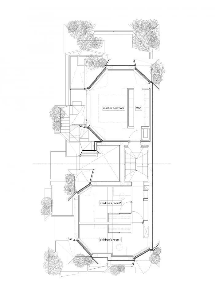 BIM建筑|像树一样生长延伸：日本丰岛画廊住宅 / 平田晃久建筑事务所