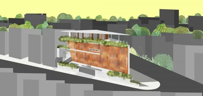BIM建筑|班加罗尔三角住宅 / Cadence Architects