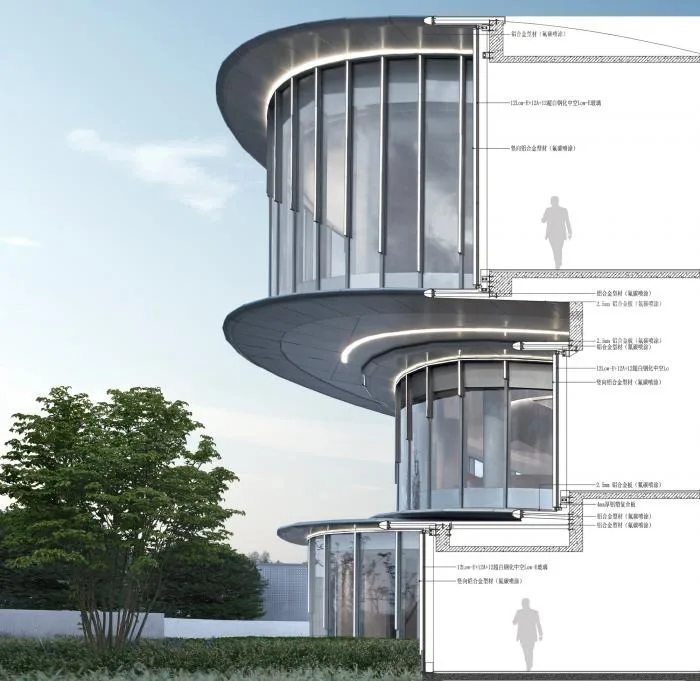 BIM建筑|温州世茂•璀璨瓯江 / 上海齐越建筑设计