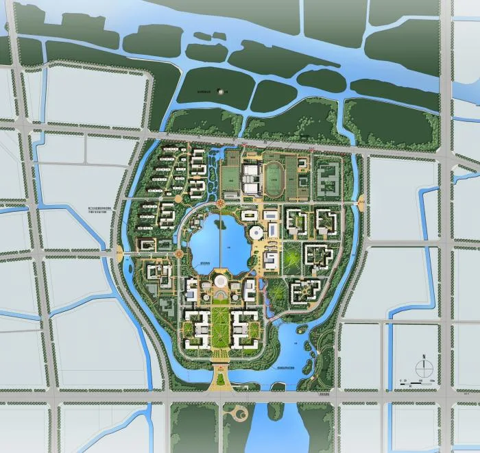 BIM建筑|浙江大学国际联合学院（海宁国际校区）/ 浙江大学建筑设计研究院