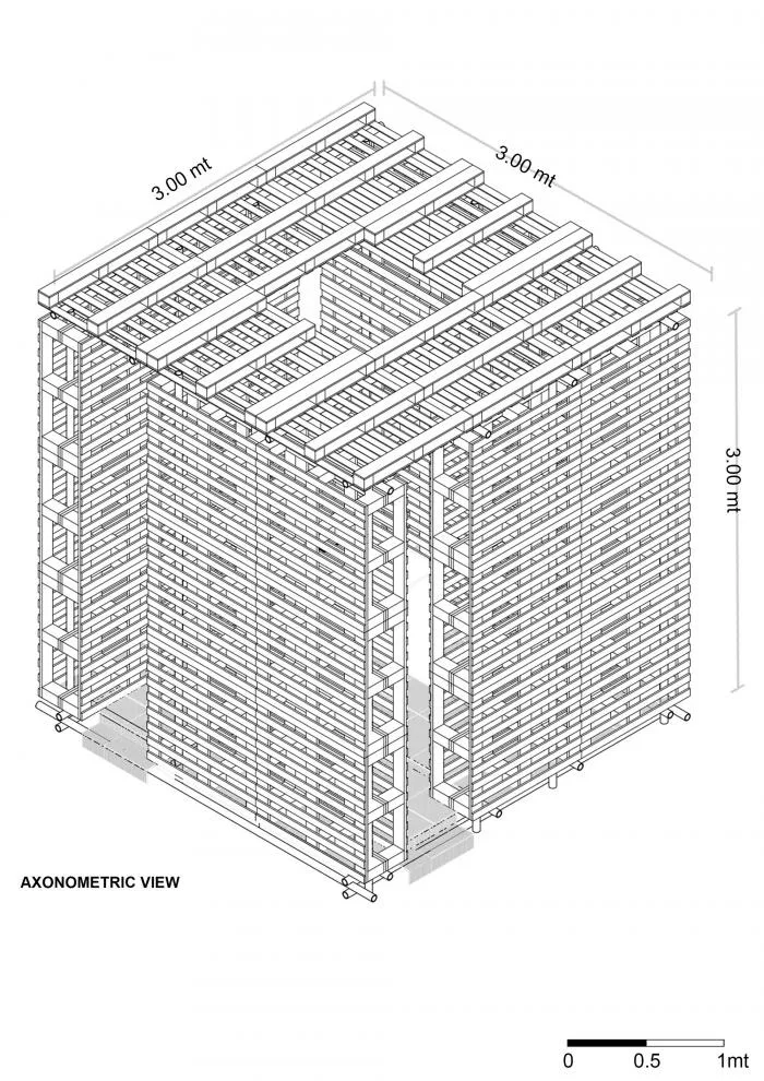 BIM建筑|6小时建造，48小时展示，一次轻型装配式建造实验 / 袁野建筑工作室
