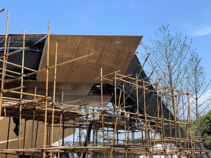 BIM建筑|武汉万科城市之光展示中心 / 上海天华建筑设计