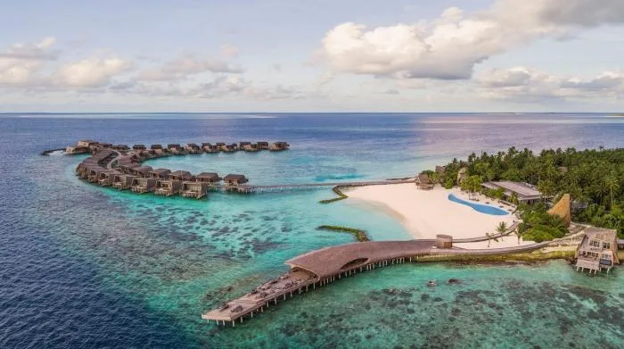 BIM建筑|凝望碧蓝大海的岛屿村落：马尔代夫沃木里瑞吉度假酒店