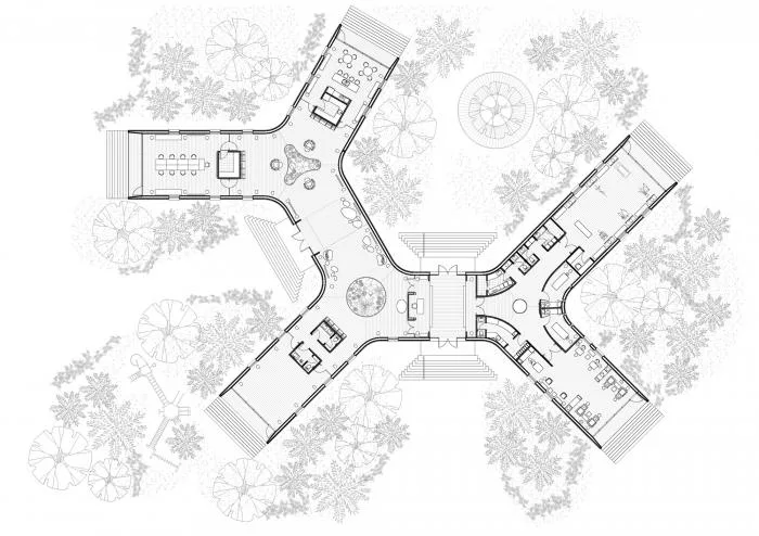 BIM建筑|凝望碧蓝大海的岛屿村落：马尔代夫沃木里瑞吉度假酒店