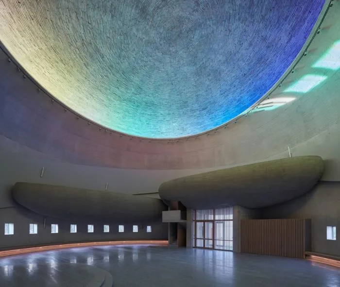 BIM建筑|上帝的触摸，捷克彩虹教堂“Beatified Restituta” / Atelier Stepan