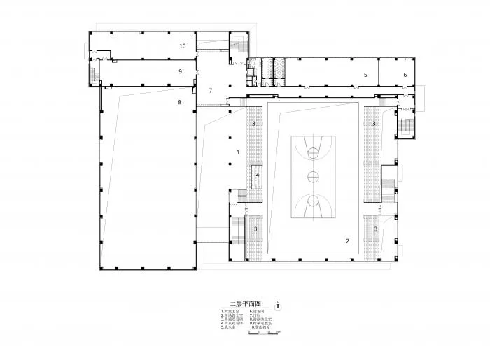 BIM建筑|北京理工大学良乡校区文化体育中心 / 时境建筑