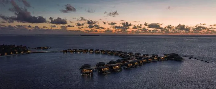 BIM建筑|凝望碧蓝大海的岛屿村落：马尔代夫沃木里瑞吉度假酒店