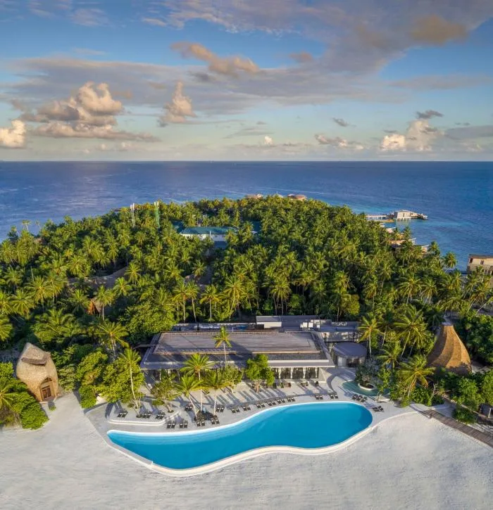 BIM建筑|凝望碧蓝大海的岛屿村落：马尔代夫沃木里瑞吉度假酒店