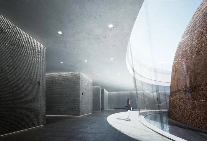 BIM建筑|大禹纪念馆方案 / 浙江大学建筑设计研究院+华南理工大学建筑设计研究院