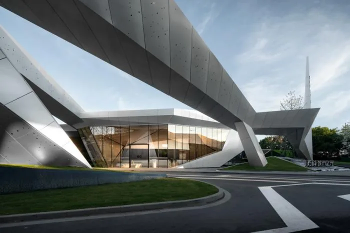BIM建筑|武汉万科城市之光展示中心 / 上海天华建筑设计
