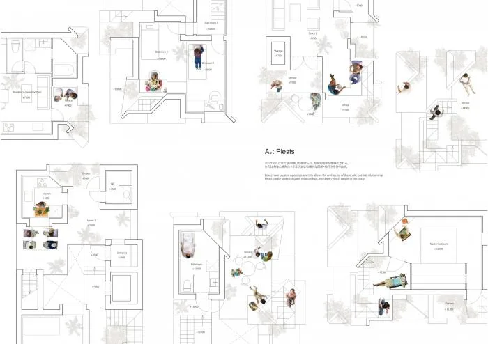 BIM建筑|像树一样生长延伸：日本丰岛画廊住宅 / 平田晃久建筑事务所