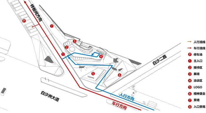 BIM建筑|武汉万科城市之光展示中心 / 上海天华建筑设计