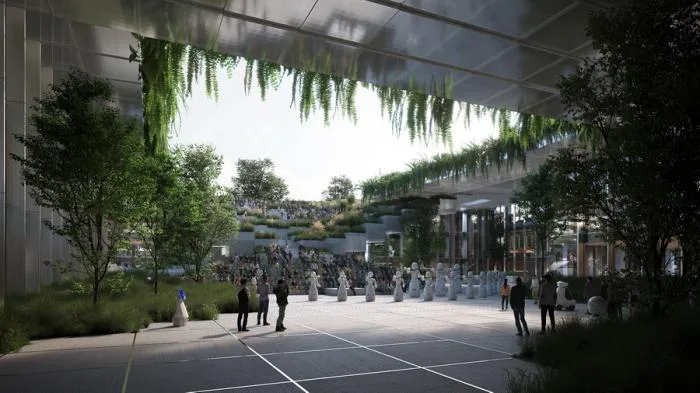 BIM建筑|BIG公布特斯联科技AI CITY重庆项目设计方案