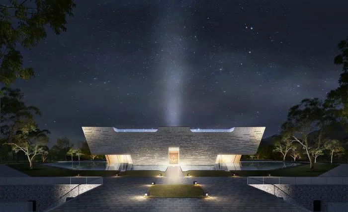 BIM建筑|大禹纪念馆方案 / 浙江大学建筑设计研究院+华南理工大学建筑设计研究院