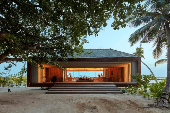 BIM建筑|凝望碧蓝大海的岛屿村落：马尔代夫沃木里瑞吉度假酒店