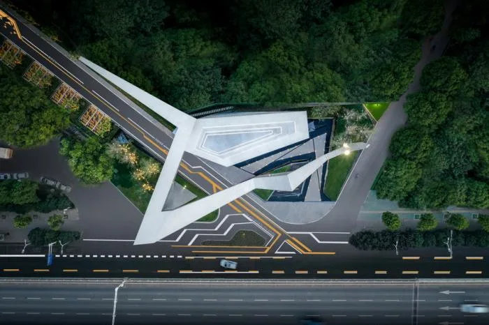BIM建筑|武汉万科城市之光展示中心 / 上海天华建筑设计