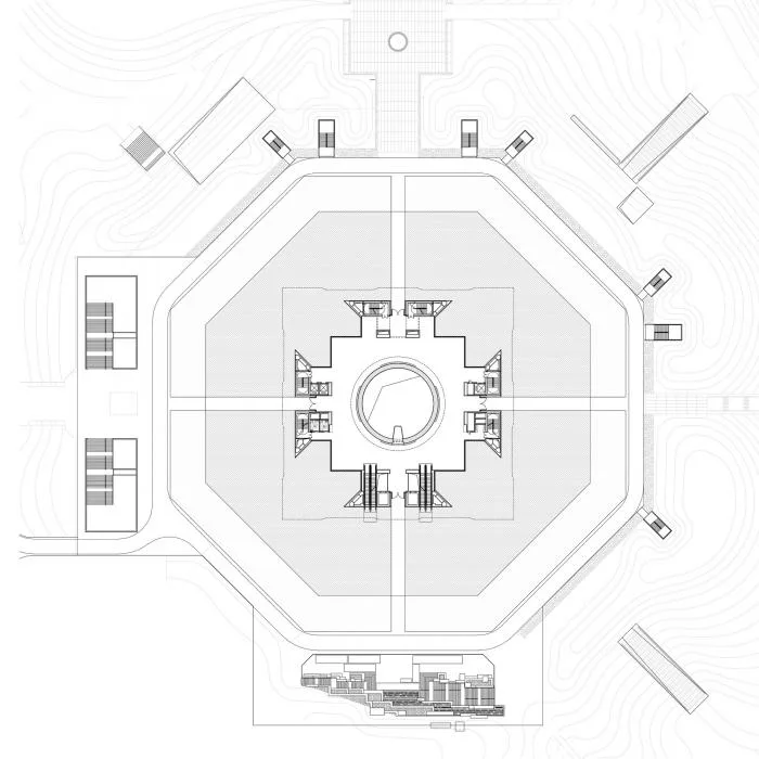 BIM建筑|大禹纪念馆方案 / 浙江大学建筑设计研究院+华南理工大学建筑设计研究院