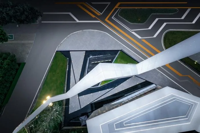 BIM建筑|武汉万科城市之光展示中心 / 上海天华建筑设计