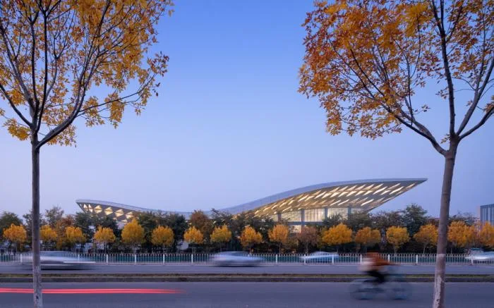 BIM建筑|北京理工大学良乡校区文化体育中心 / 时境建筑
