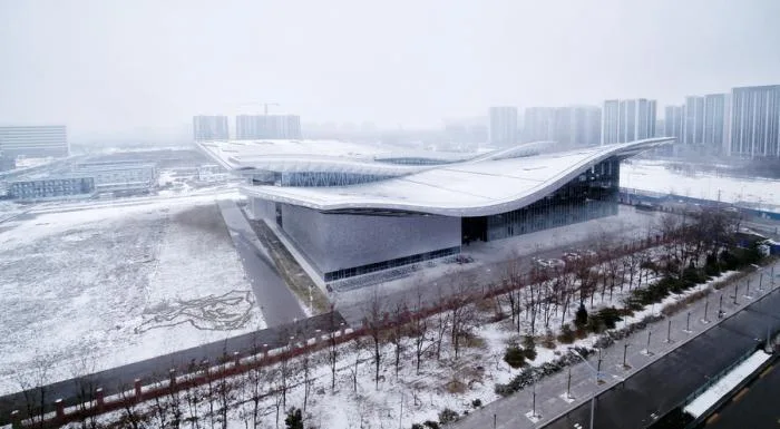 BIM建筑|北京理工大学良乡校区文化体育中心 / 时境建筑