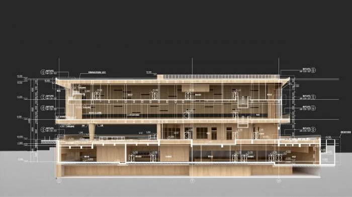 BIM建筑|版权云工作基地——国内首发国家数字音像传播服务平台 / 上海华都建筑规划设计