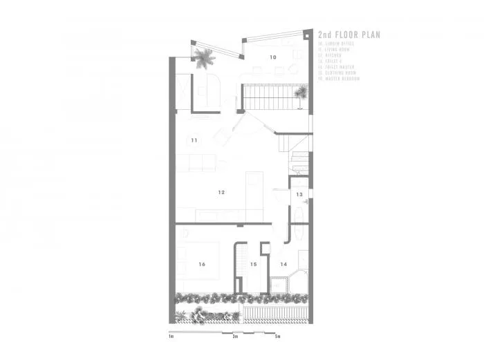 BIM建筑|与自然共居，越南百叶窗住宅 / Limdim House Studio