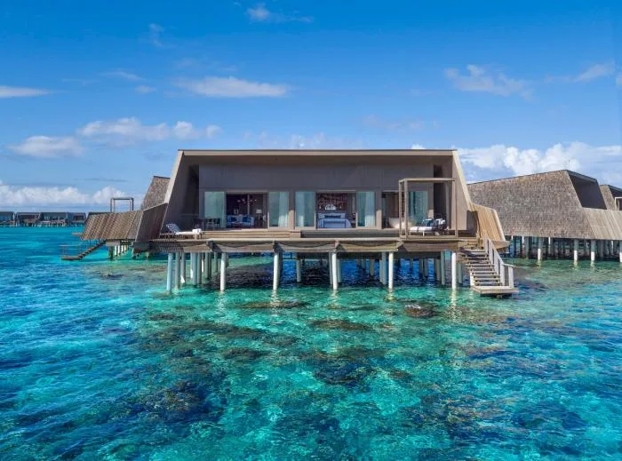 BIM建筑|凝望碧蓝大海的岛屿村落：马尔代夫沃木里瑞吉度假酒店