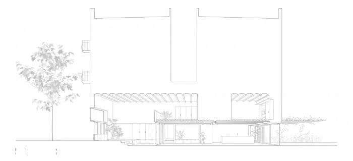 BIM建筑|巴塞罗那住宅改造，纵向贯通 / estudi08014