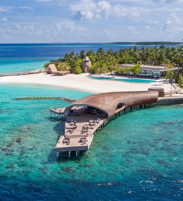 BIM建筑|凝望碧蓝大海的岛屿村落：马尔代夫沃木里瑞吉度假酒店
