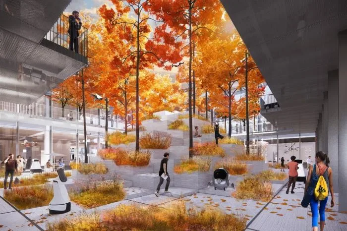 BIM建筑|BIG公布特斯联科技AI CITY重庆项目设计方案