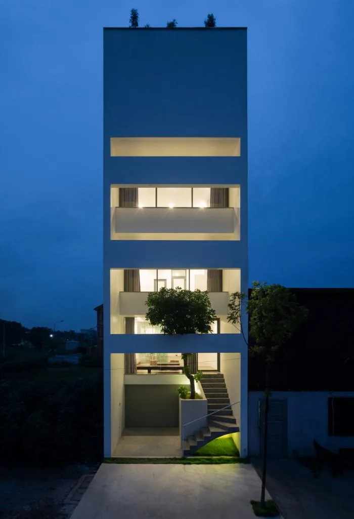 BIM建筑|越南“林中住宅” / Nguyen Khac Phuoc Architects