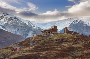 BIM建筑|斯诺赫塔设计挪威冰川五边形小屋-BIM建筑网