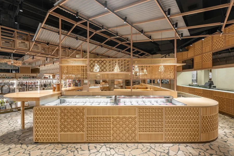 BIM建筑|寻味街市 / LUKSTUDIO 芝作室