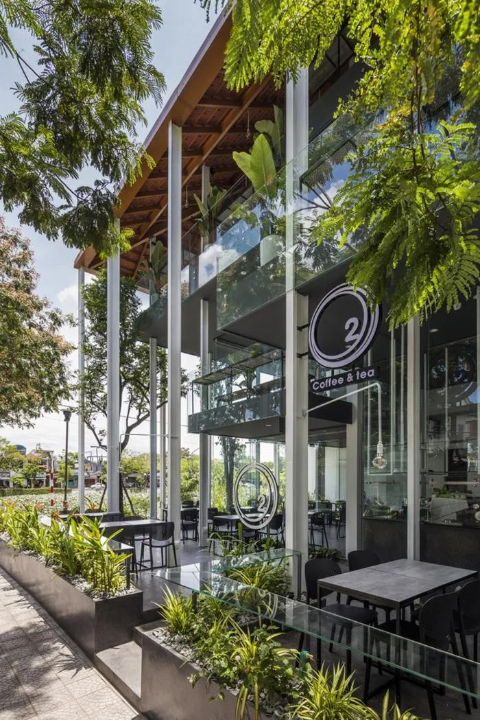 BIM建筑|O2咖啡店，越南 / MW archstudio