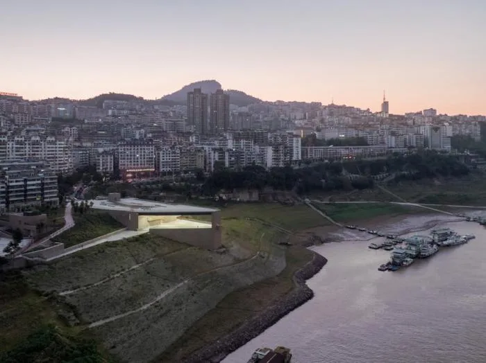 BIM建筑|重庆云阳滨江绿道游客服务中心 / 大舍建筑设计事务所