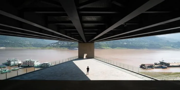 BIM建筑|重庆云阳滨江绿道游客服务中心 / 大舍建筑设计事务所