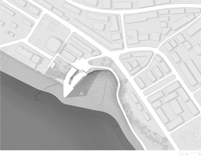 BIM建筑|重庆云阳滨江绿道游客服务中心 / 大舍建筑设计事务所