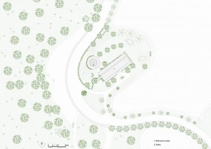 BIM建筑|越南 Huong An Vien 游客中心 / 武重义建筑事务所