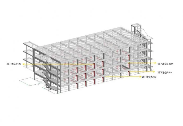 BIM建筑|深圳宝安区航城社区健康服务中心 / 深圳中海世纪建筑设计有限公司