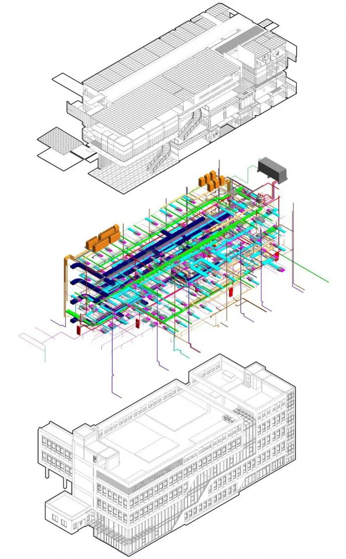 BIM建筑|深圳宝安区航城社区健康服务中心 / 深圳中海世纪建筑设计有限公司