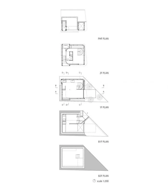 BIM建筑|善福寺建筑师自宅 / aoyagi design