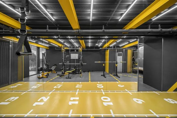 BIM建筑|中海左岸澜庭UNDER CONSTRUCTION健身房设计，天津 / DAGA大观建筑