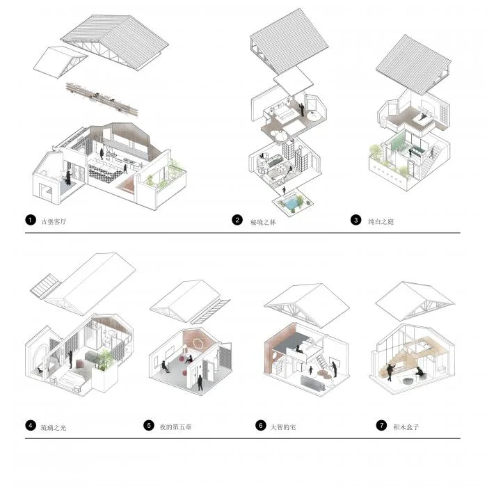 BIM建筑|厂仓围合——京郊厂房民宿改造 / CCDI卝智设计